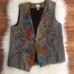 Vest Bundles Chico’s+Sed’s Crafts Mola Panama
